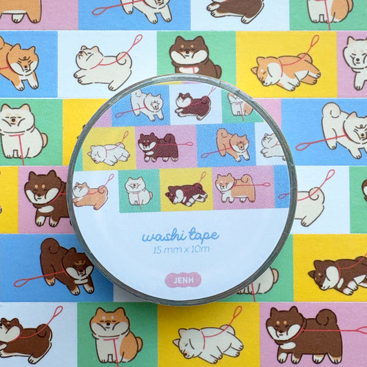 Shiba Pull Washi Tape