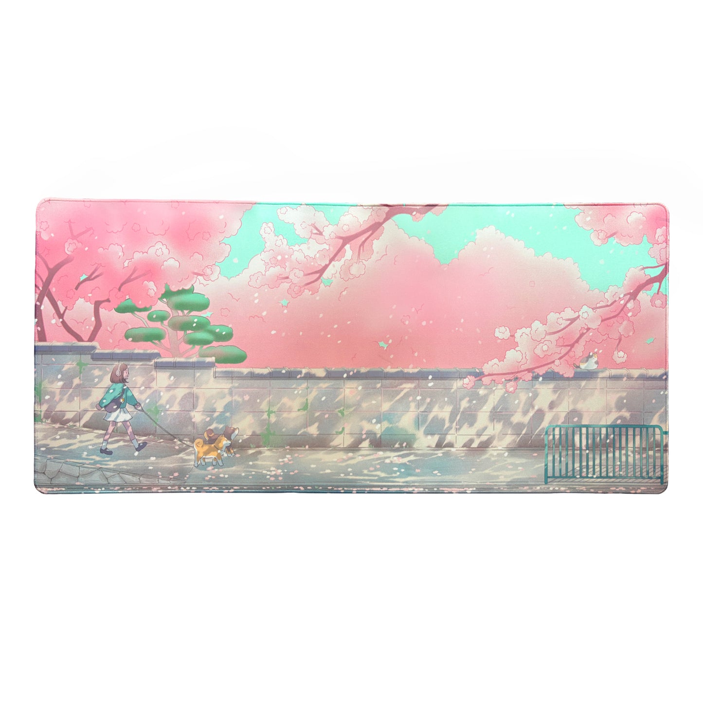 Sakura Large Desk Mat
