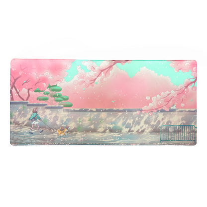 Sakura Large Desk Mat