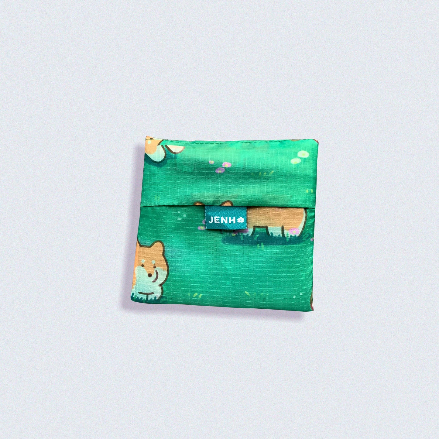 Shiba Inu Meadow Eco Bag