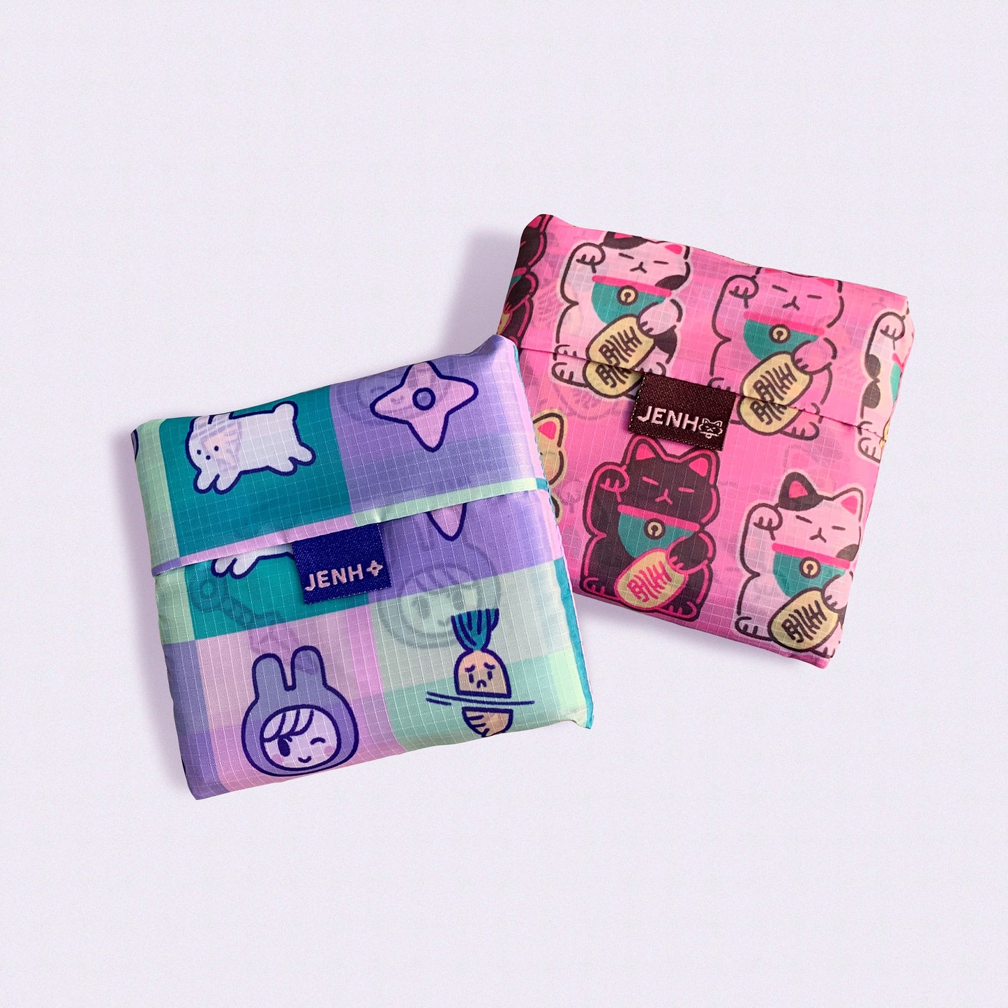 Maneki Neko Lucky Cat Eco Bag