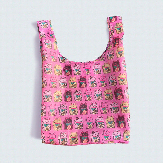 Maneki Neko Lucky Cat Eco Bag