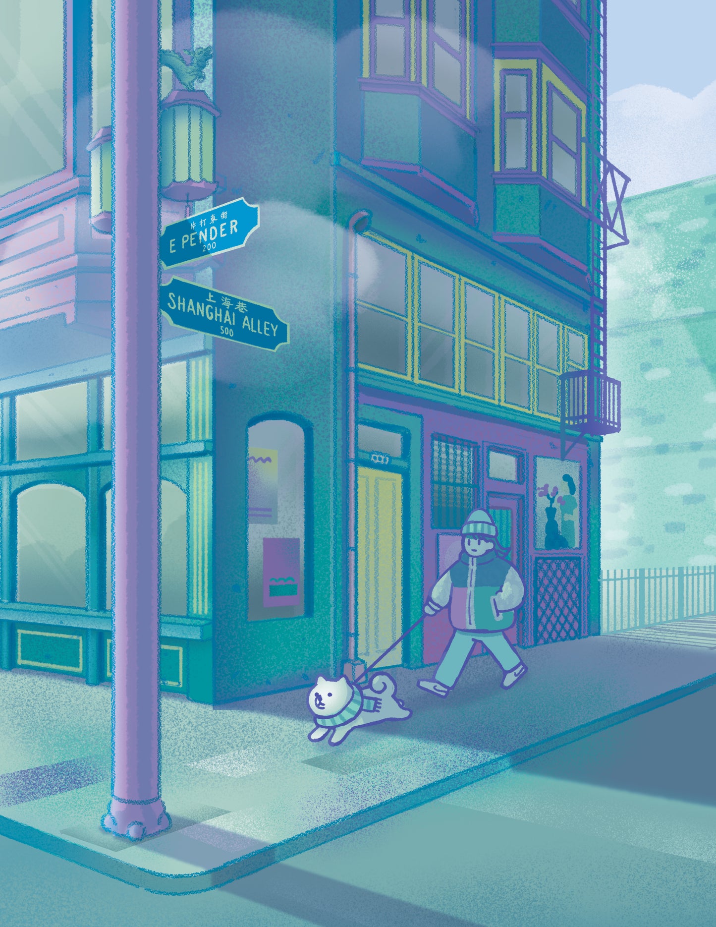 Shanghai Alley Print