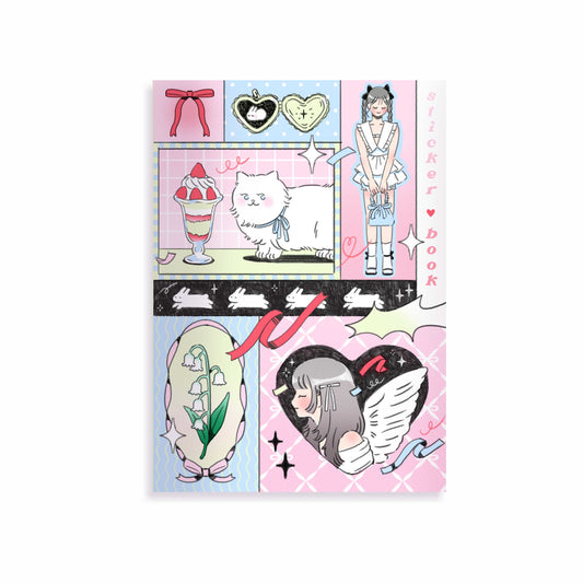 Reusable Sticker Book Coquette