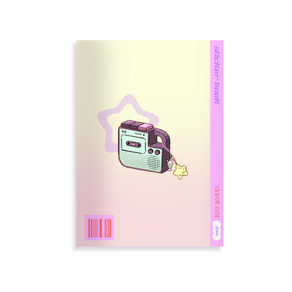 Reusable Sticker Book Retro